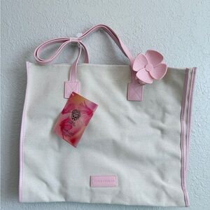 Vince Camuto Blush and Cream Tote